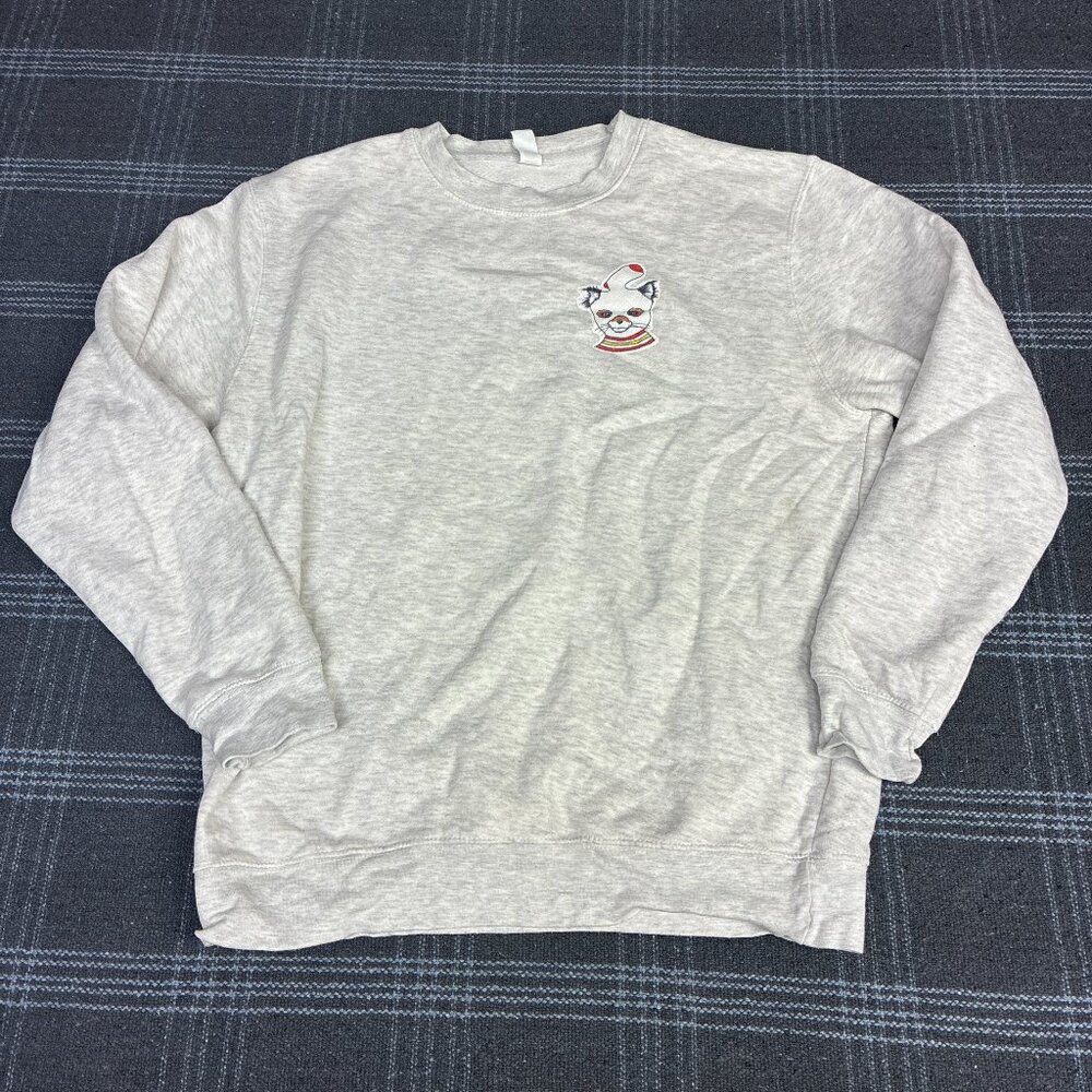 COFFEE STAIN Mens Large Sweater Fantastic Mr Fox Wes Anderson Hipster Artsy